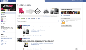 Page Facebook de Declickdeco, une référence NetWording