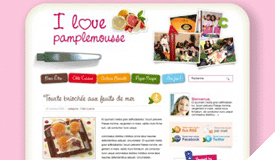 Page du site I love Pamplemousse, une r&eacute;f&eacute;rence NetWording